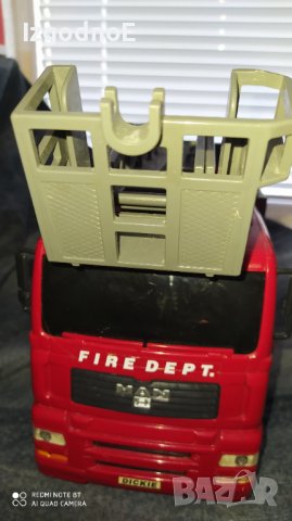 Огромна пожарна MAN Fire Dept , снимка 4 - Коли, камиони, мотори, писти - 37804454