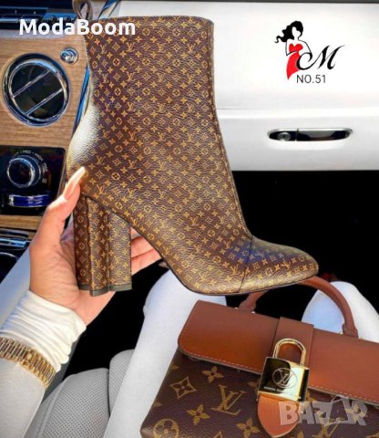 🤎Louis Vuitton луксозни дамски боти🤎, снимка 5 - Дамски боти - 43687732