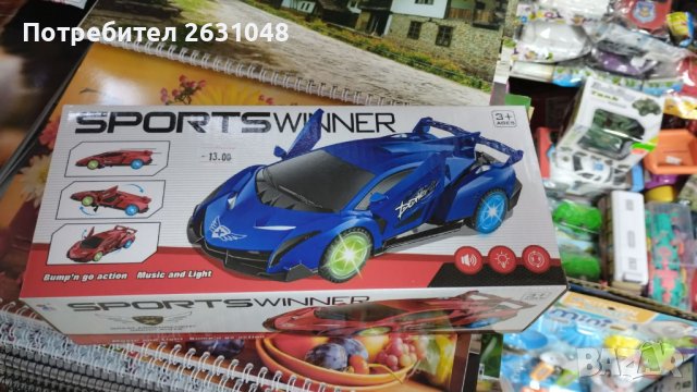 детска играчка кола спортна на батерии, снимка 2 - Коли, камиони, мотори, писти - 43208893