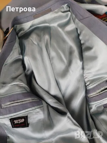 Мъжко луксозно сако и жилетка, нови, с етикета, снимка 5 - Сака - 49697808