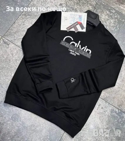 Мъжка памучна блуза Guess🔝Calvin Klein Код A60, снимка 2 - Блузи - 47384678