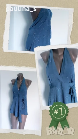 Три различни броя / Туника с бюстие и завързване / Топ за бански "Ice Vanilla", "Orsay" и "Bik Bok" , снимка 10 - Туники - 14447127