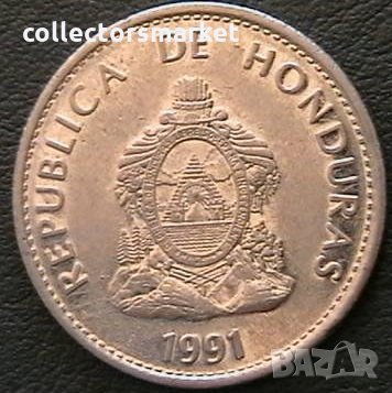 20 центаво 1991, Хондурас, снимка 2 - Нумизматика и бонистика - 28294597