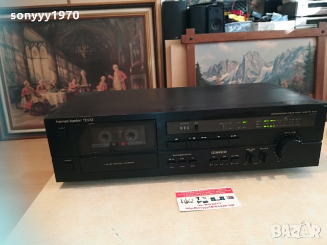 harman/kardon td212 made in japan 1104212116, снимка 12 - Декове - 32510683