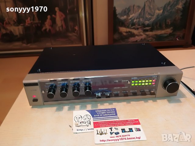 респром у-202 като нов 2906211249, снимка 2 - Ресийвъри, усилватели, смесителни пултове - 33366358