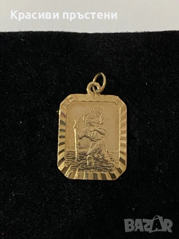 Златен медальон , снимка 1