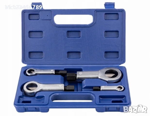 Комплект гайкоцеп 4 части HAWEK, снимка 3 - Други инструменти - 52182515