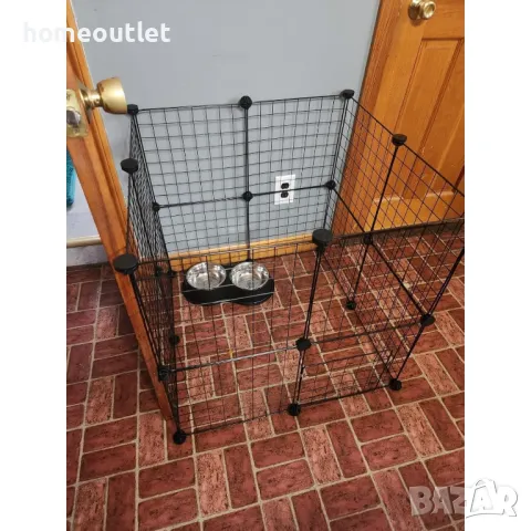 Предпазна ограда/кошара с многофункционално приложение за дребни домашни любимци LANGXUN X000SLHPQV, снимка 5 - Други стоки за животни - 47942641