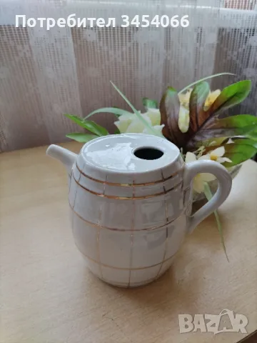 Порцеланово бърдуче за греяна ракия. , снимка 1