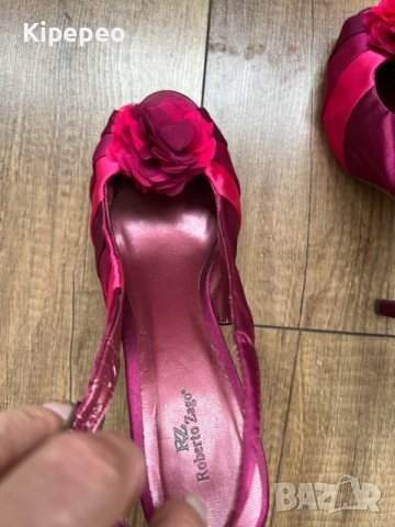 Hugo Boss+подарък Roberto Zago р.39, снимка 6 - Дамски обувки на ток - 40536422