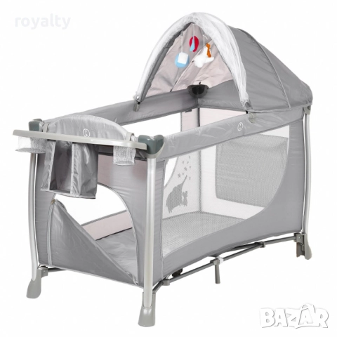 Детска кошара Zizito doris на 2 нива, снимка 11 - Други стоки за дома - 52121877