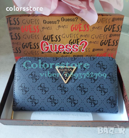 Синьо портмоне Guess кодSG46D