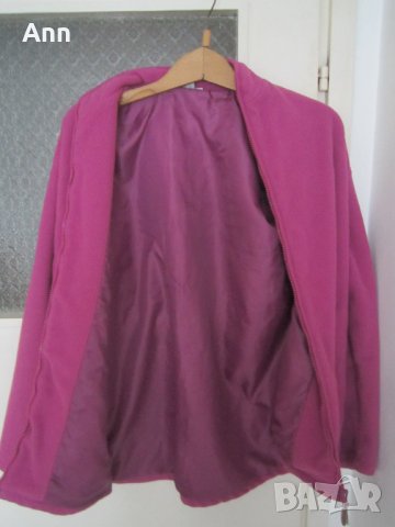 Поларено дамско яке, снимка 3 - Суичъри - 38841148