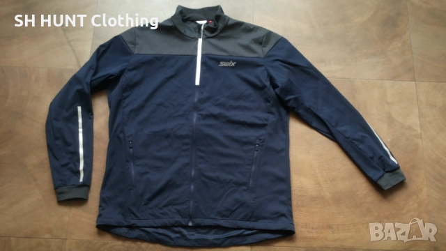 SWIX CROSS JACKET M's Dark Navy Размер 3XL мъжка еластична горница 2-55