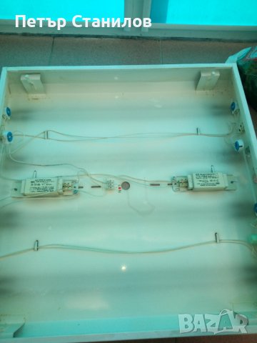 Луминесцентна лампа за таван с 4 пури, снимка 4 - Лампи за таван - 38407613