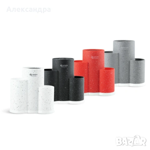 Поставка за кухненски прибори и ножове 3 в 1 Edenberg EB-5106, снимка 17 - Други - 53386857