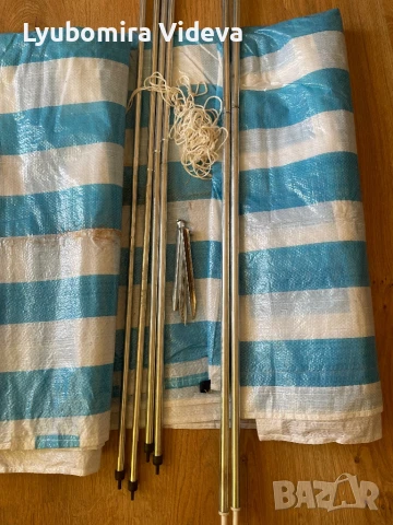 Параван със сенник, снимка 4 - Градински мебели, декорация  - 50904308