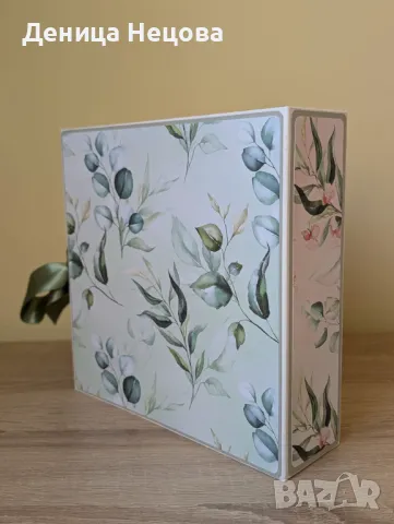 Ръчно изработен семеен албум за снимки Флорален, снимка 2 - Подаръци за жени - 49736267