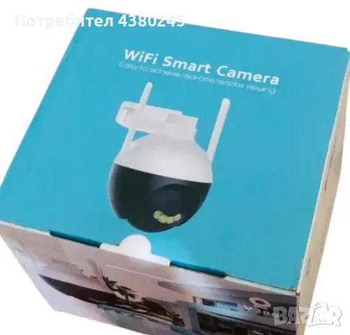 WiFi Smart камера 1080P, снимка 6 - Камери - 48988499