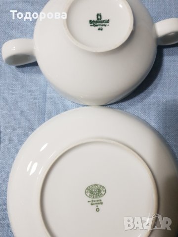 Порцеланов сет-чаши,купи с две дръжки Schonwald  Germany , снимка 6 - Сервизи - 35007476