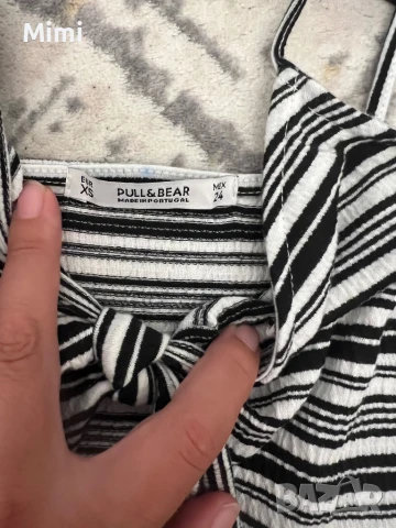 Pull&Bear Гащеризон райе XS, снимка 9 - Гащеризони - 50450254