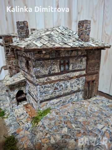 Макет на къща в Родопите,изработен по снимка., снимка 8 - Други стоки за дома - 53481131