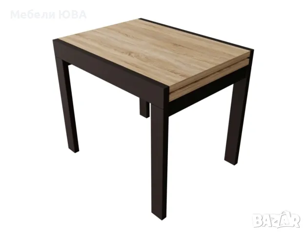 Трапезна маса 90/70 см – разтегателна