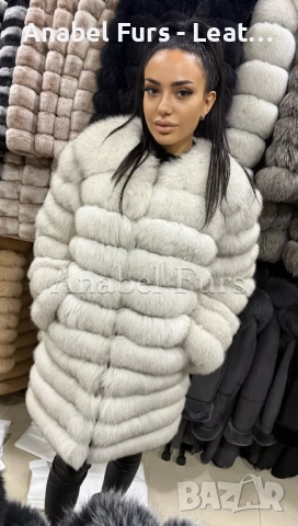 Дамски палта от естествена кожа, снимка 17 - Палта, манта - 52475081