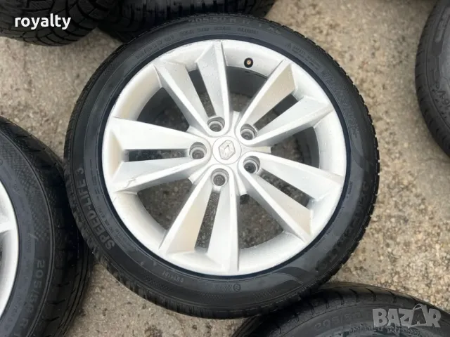 5х114.3 17 Джанти Renault Megane Scenic Fluence 5x114.3 Рено Меган Сценик , снимка 4 - Аксесоари и консумативи - 50394049