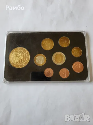 Монако. Комплект сонда 2012 "Грейс Кели" - Позлатени евро монети, снимка 2 - Нумизматика и бонистика - 49541065