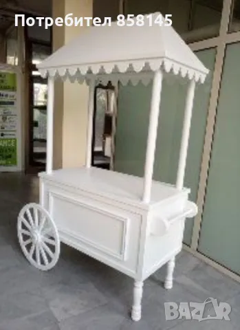 Декоративна количка, снимка 5 - Декорация за дома - 50396974