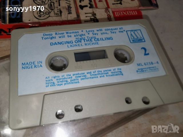 LIONEL RICHIE-ORIGINAL TAPE 2312251635, снимка 9 - Аудио касети - 52885467