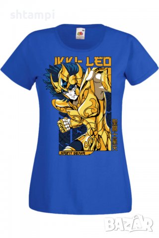Дамска тениска Saint Seiya Leo Aiolia 01,Анимация,игра,Празник,Повод., снимка 5 - Тениски - 38074501