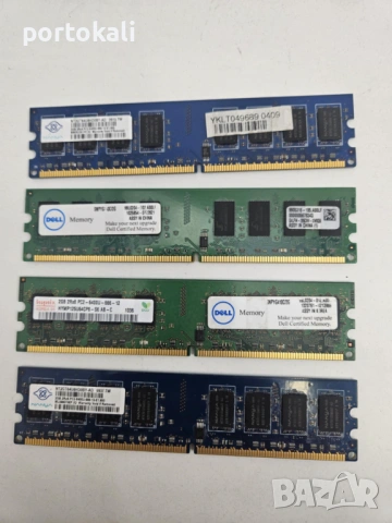 2GB DDR2 800MHz RAM РАМ памет за настолен компютър, снимка 2 - RAM памет - 53534388