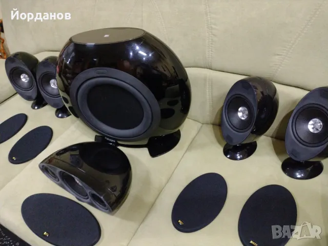 Kef Home Theatre 5.1 KEF HTS 3001 SE + KEF HTB 2 10'' , снимка 14 - Тонколони - 50058875