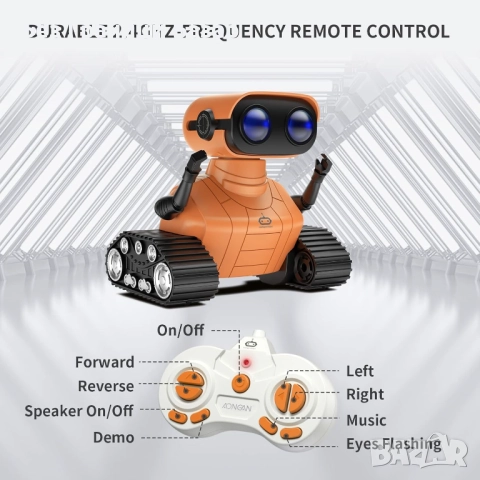 Нов USB зареждащ се робот с пеене, танци и светлини за деца идеален подарък, снимка 5 - Други - 51988937