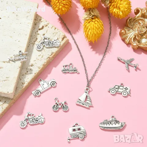 DanLingJewelry 100 бр. 10 стила тибетски стил Висулки НОВИ, снимка 3 - Други - 48541658