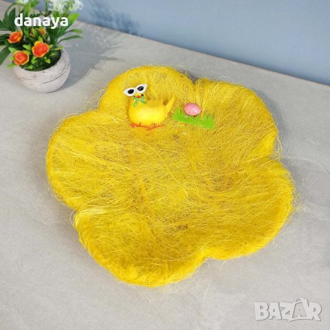 3661 Панер за великденски яйца с форма на цвете, 25см