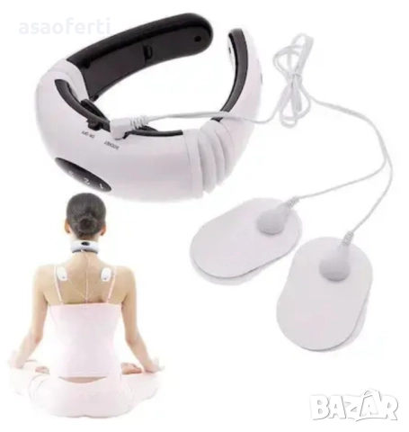 ⭐ Електромагнитен Масажор HX-5880 – Импулсна Терапия, Подгряване и 2 Външни Електрода, снимка 3 - Масажори - 52560904
