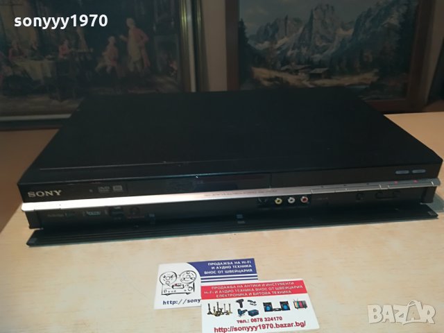 SONY RDR HX-780 HDD/DVD RECORDER-USB/HDMI, снимка 2 - Плейъри, домашно кино, прожектори - 29063533