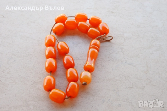 Стара Броеница от Смола Религиозна Молитви, снимка 10 - Антикварни и старинни предмети - 51592933