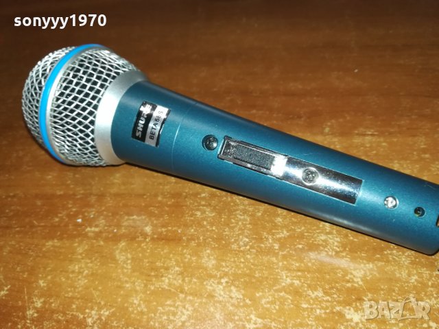 shure beta sm-58s microphone-внос швеицария, снимка 8 - Микрофони - 26556785