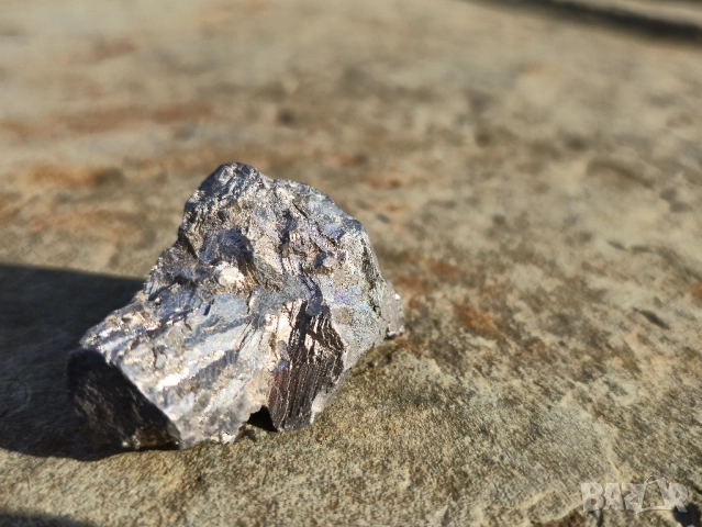 Камък Намибийски Сребърен Галенит, снимка 4 - Колиета, медальони, синджири - 52388543