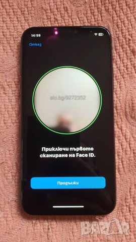 Отличен iPhone X 64 GB чист iCloud 6 ядрен 100% батерия 12/7 МР 5.8 инча, снимка 5 - Apple iPhone - 43973048