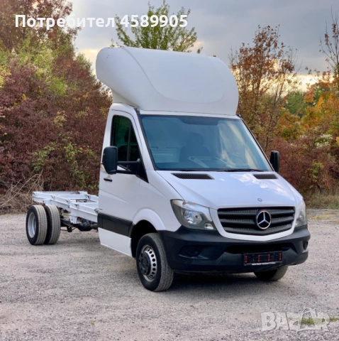 Mercedes-Benz Sprinter 4.30м. МЕЖДУОСИЕ* EURO 6* FACELIFT* ТОП СЪСТОЯНИЕ, снимка 9 - Камиони - 52281003