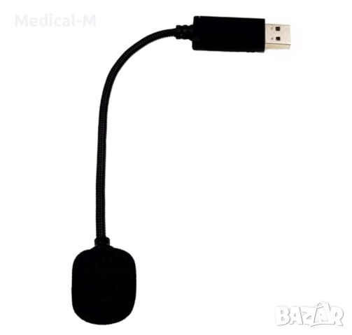 Микрофон с USB  за лаптоп и компютър, снимка 2 - Други - 52671328