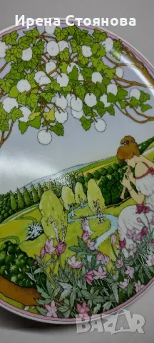 Колекционерска чиния от Villeroy and Boch, Heinrich, Германия.
Fruhling - Пролет.
, снимка 7 - Картини - 47917459