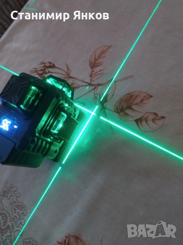 Лазерен нивелир , снимка 4 - Измервателни инструменти - 53565222