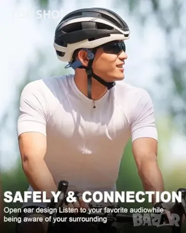 Нови Отворени Bluetooth слушалки с костна проводимост, IPX5 3D звук, снимка 4 - Bluetooth слушалки - 49444156