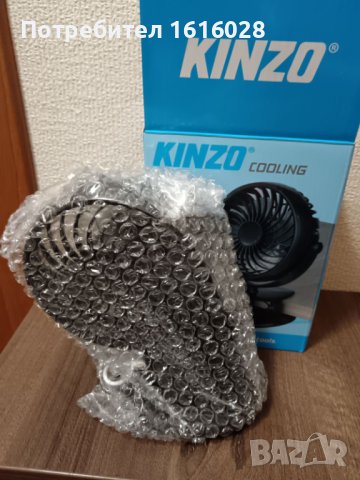 Компактен мини вентилатор с щипка и USB кабел KINZO., снимка 17 - Вентилатори - 43823766